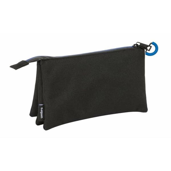 Kolmilokeroinen laukku Umbro Jet Black 22 x 12 x 3 cm