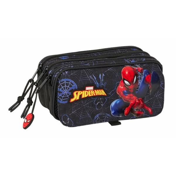 Kolmilokeroinen laukku Spider-Man Attack 21,5 x 10 x 8 cm