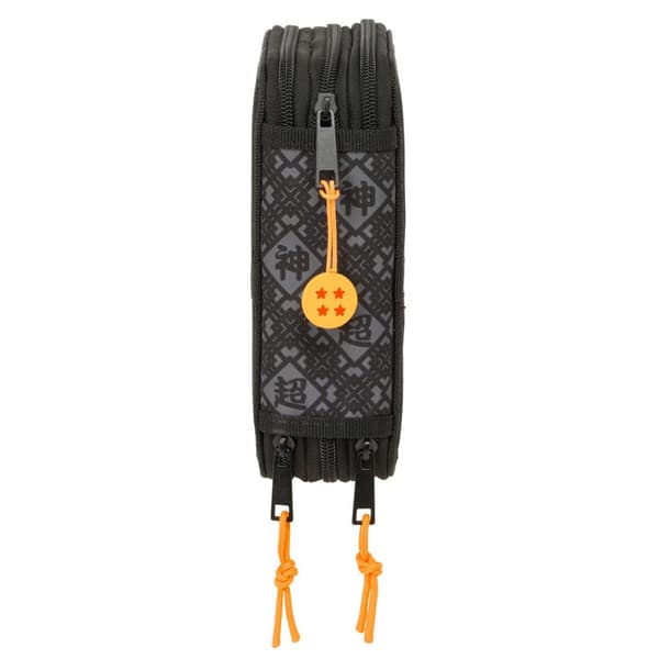 Koululaisen penaali lisätarvikkeilla Dragon Ball Combat Musta 12,5 x 19,5 x 5,5 cm 37 Kappaletta