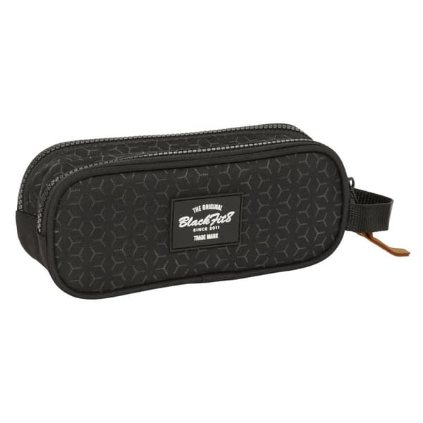 Pussukka BlackFit8 Old school Musta Harmaa 21 x 8 x 6 cm