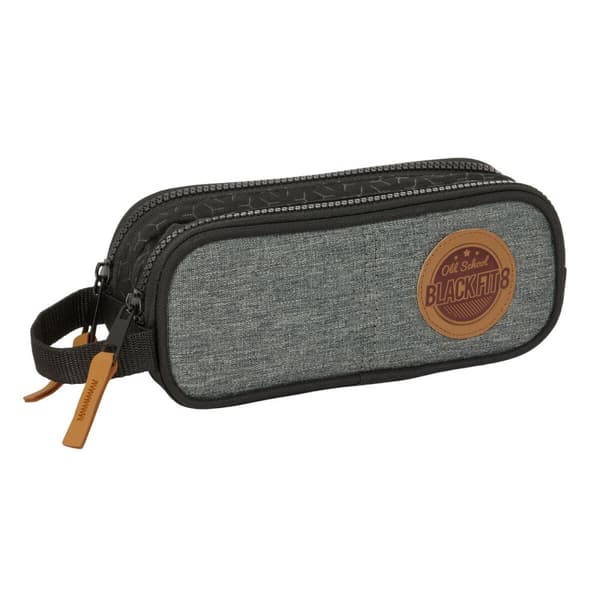 Pussukka BlackFit8 Old school Musta Harmaa 21 x 8 x 6 cm