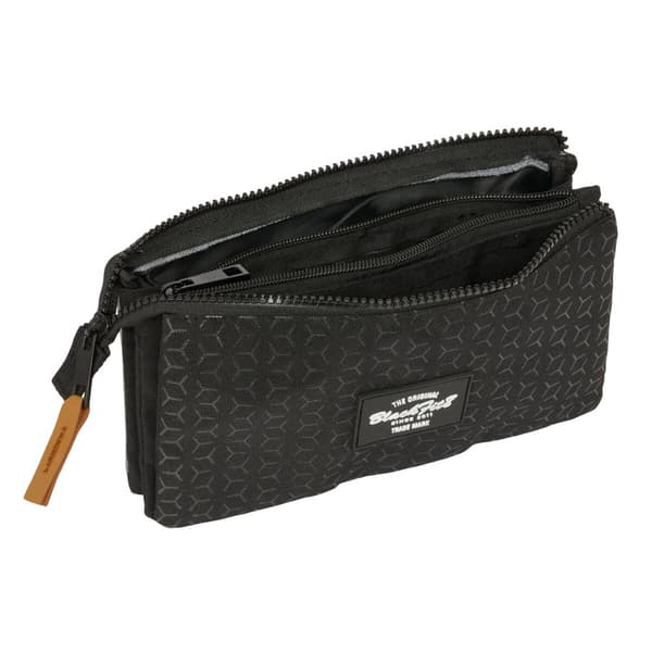 Pussukka BlackFit8 Old school Musta Harmaa 22 x 12 x 3 cm