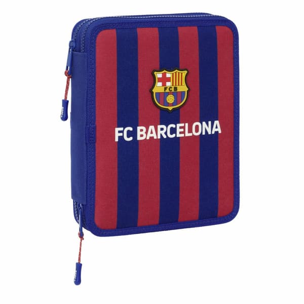 Dobbelt penalhus F.C. Barcelona 19.5 x 24.8 x 4.5 cm