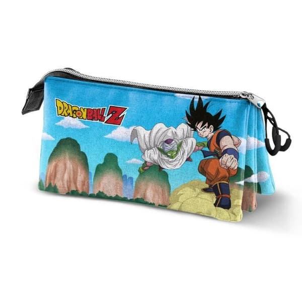 Trousse Triple - Dragon Ball Goku Piccolo - Blå - En storlek