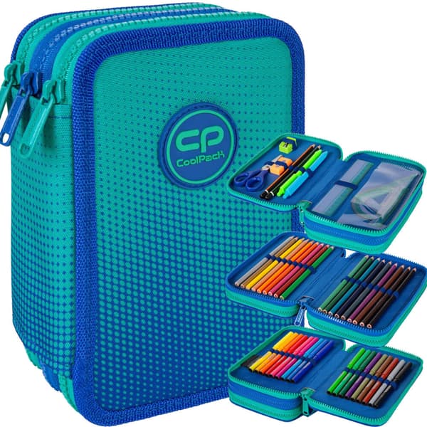 COOLPACK TRE-KOMPARATIONS SKOLEPENALETUJ MED OCEAN GRADIENT UDSTYR