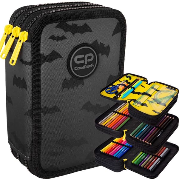 COOLPACK KOLMEN VERTAILUKYNÄKOTELO, VARUSTETTU DARKER NIGHT -VARUSTTEELLA