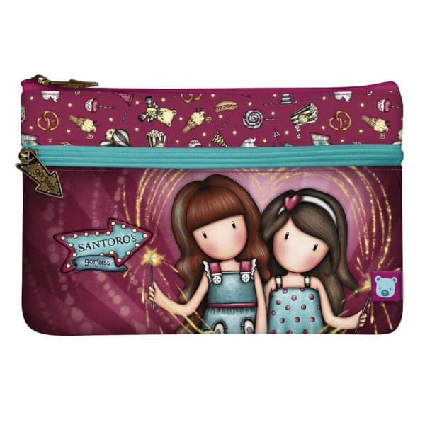 Bag Gorjuss Fireworks Rödbrun 23,4 x 15,5 x 1,5 cm