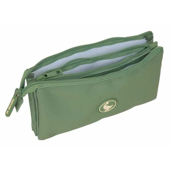 Tredubbel Carry-all El Ganso Basics Grön 22 x 12 x 3 cm