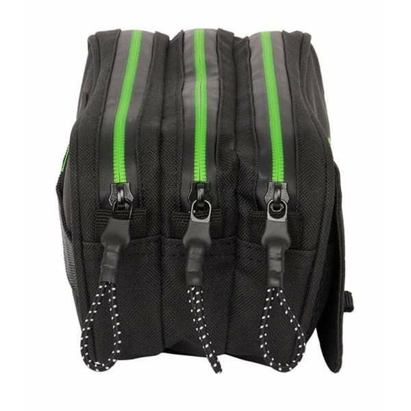 Tredubbel Carry-all Kappa Svart 21,5 x 10 x 8 cm