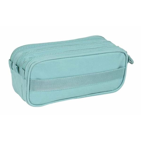 Tredubbel Carry-all Kappa Basics Blå 21,5 x 10 x 8 cm