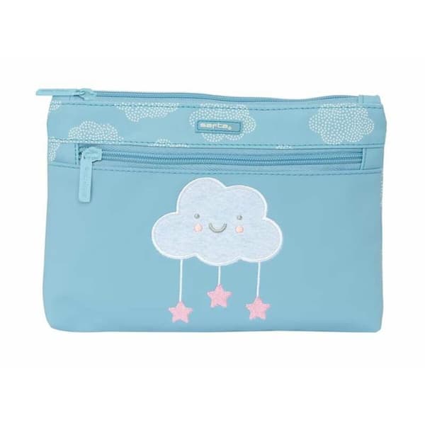 Bag Safta Blå 23 x 16 x 3 cm Moln