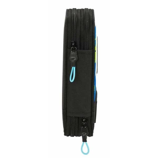 Dobbelt penalhus El Niño Tarifa Sort 12,5 x 19,5 x 4 cm