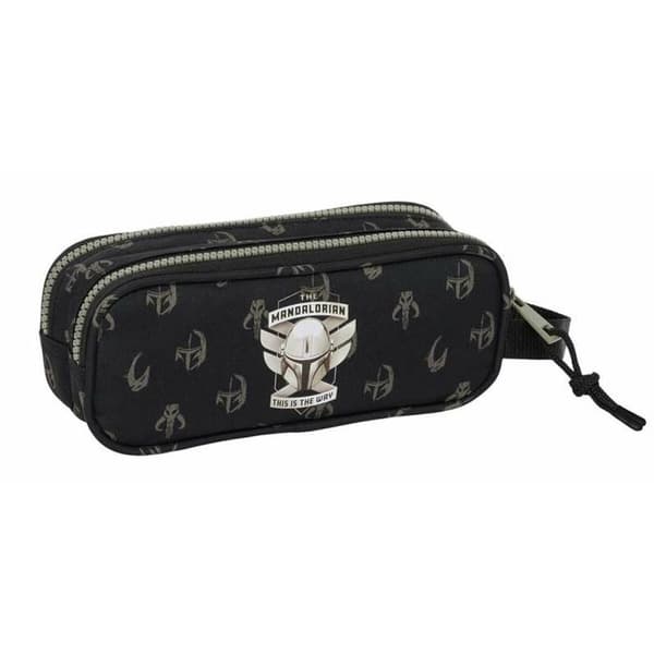 Dobbelt carry-all The Mandalorian This Is The Way Sort 21 x 8 x 6 cm