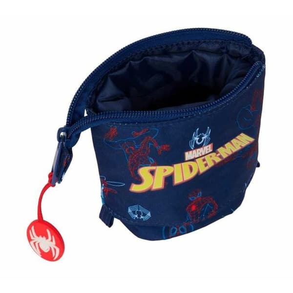 Vadsæk Spider-Man Neon Marineblå 8 x 19 x 6 cm