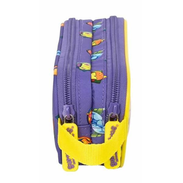 Dobbelt carry-all SuperThings Guardians of Kazoom Gul Lilla 21 x 8 x 6 cm