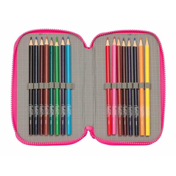 Trippel pennfodral LOL Surprise! Divas 12,5 x 19,5 x 5,5 cm