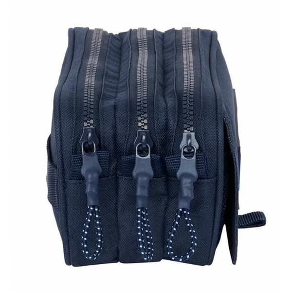 Tredubbel Carry-all Kappa Blue Night Marinblå 21,5 x 10 x 8 cm