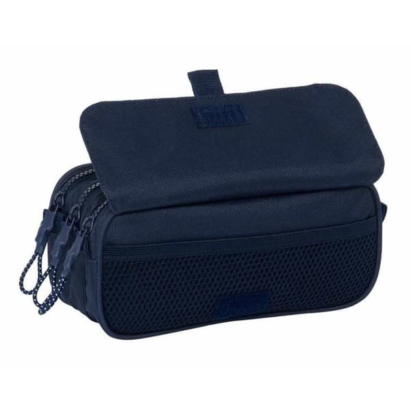 Tredubbel Carry-all Kappa Blue Night Marinblå 21,5 x 10 x 8 cm