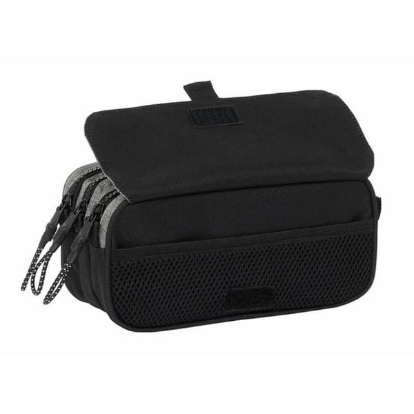 Tredubbel Carry-all Eckō Unltd. Rhino Svart Grå 21,5 x 10 x 8 cm