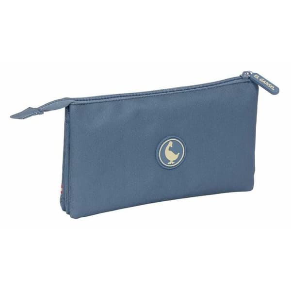 Tredubbel Carry-all El Ganso Basics Blå 22 x 12 x 3 cm