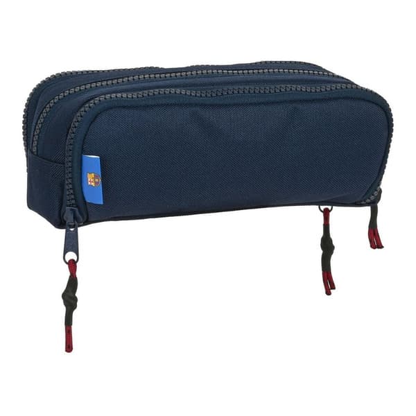 Trippelbag F.C. Barcelona Blå Rødbrun 21 x 8 x 8 cm