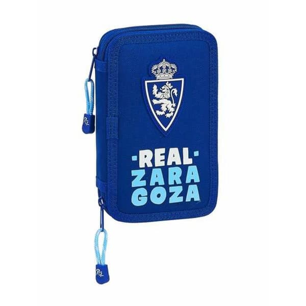 Tuplapenaali Real Zaragoza Sininen Vaaleansininen 12,5 x 19,5 x 4 cm
