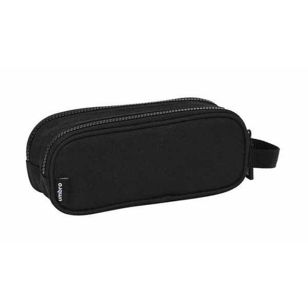 Kaksilokeroinen laukkku Umbro Flash Musta 21 x 8 x 6 cm