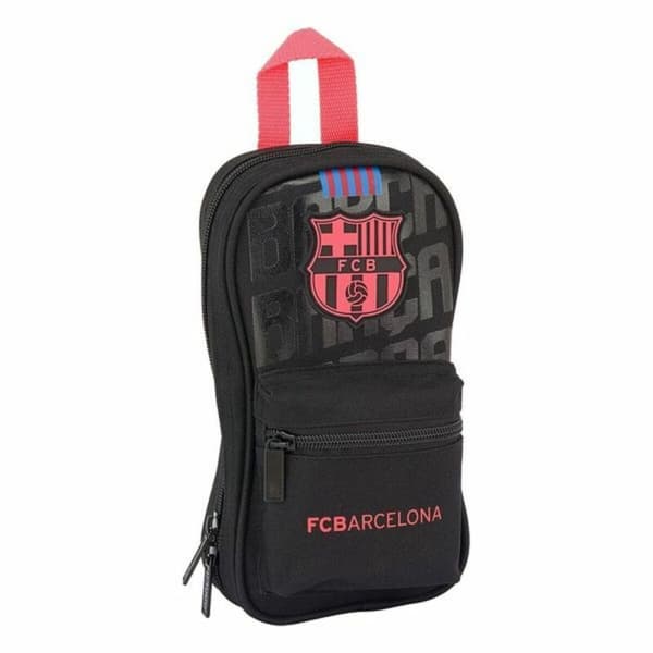 Penalhus rygsæk F.C. Barcelona Sort 12 x 23 x 5 cm 33 Dele