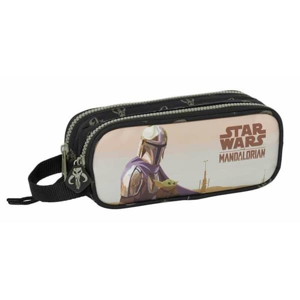 Dobbelt carry-all The Mandalorian This Is The Way Sort 21 x 8 x 6 cm