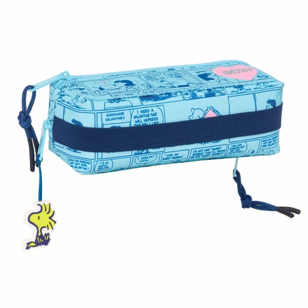 Tredobbelt bæretaske Snoopy Love 20cm