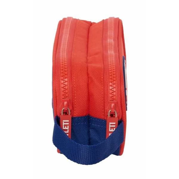 Dobbelt carry-all Atlético Madrid Blå Rød 21 x 8 x 6 cm