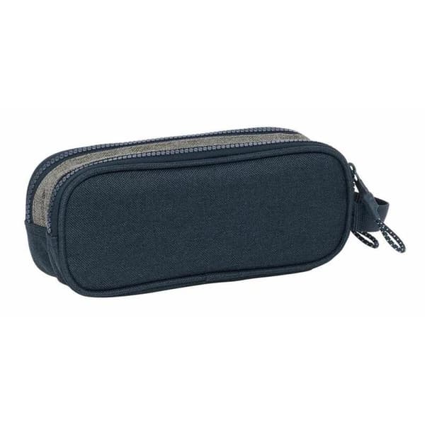 Dobbelt carry-all Kappa Marineblå 21 x 8 x 6 cm