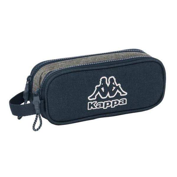 Dobbelt carry-all Kappa Marineblå 21 x 8 x 6 cm
