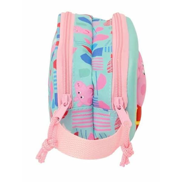 Dobbelt carry-all Peppa Pig 21 x 8 x 6 cm