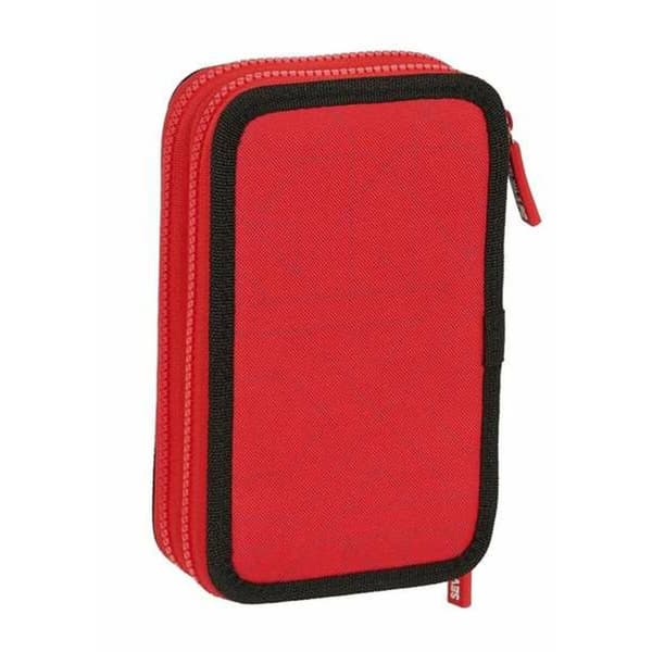 Tuplapenaali Sevilla Fútbol Club Musta Punainen 12,5 x 19,5 x 4 cm