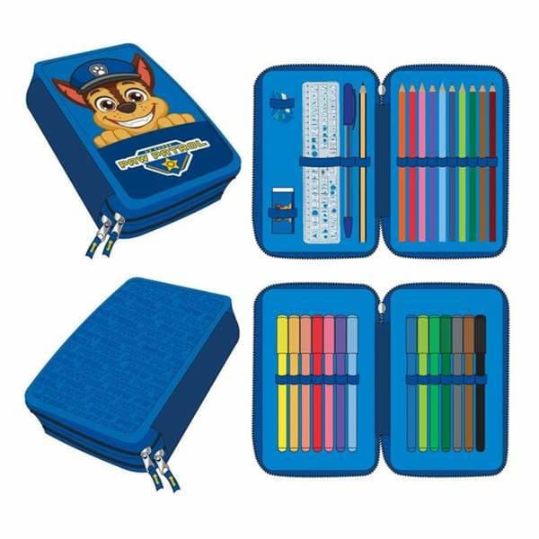 Penalhus The Paw Patrol Blå 12,5 x 19,5 x 4,5 cm