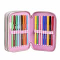 Miniatyrbild 5 av 5: Pennfodral Minnie Mouse Rosa 12,5 x 6,5 x 19,5 cm