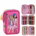 Miniatyrbild 1 av 2: Pennfodral Barbie Fuchsia 12,5 x 6,5 x 19,5 cm