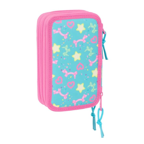 Vadsæk Gabby's Dollhouse Confetti Pink Turkisblå 12,5 x 19,5 x 5,5 cm 37 Dele