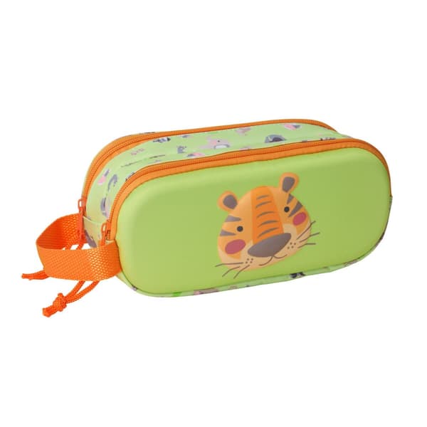 Dobbelt carry-all Safta Lime 21 x 8 x 6 cm 3D