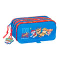 Miniatyrbillede 1 af 4: Tredobbelt bæretaske The Paw Patrol Cool Blå Rød 21,5 x 10 x 8 cm