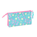 Miniatyrbild 2 av 3: Tredubbel Carry-all Gabby's Dollhouse Confetti Rosa Turkos 22 x 12 x 3 cm