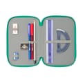 Miniatyrbild 4 av 6: Trippel pennfodral Real Betis Balompié Aquamarine 12,5 x 19,5 x 5,5 cm 37 Delar