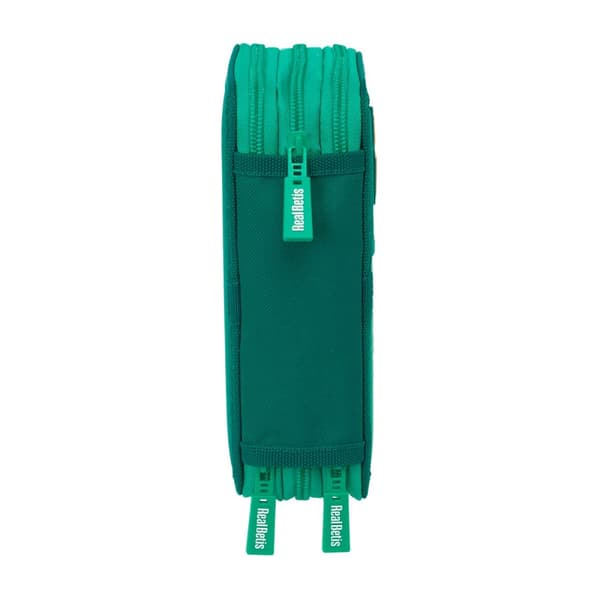 Trippel pennfodral Real Betis Balompié Aquamarine 12,5 x 19,5 x 5,5 cm 37 Delar