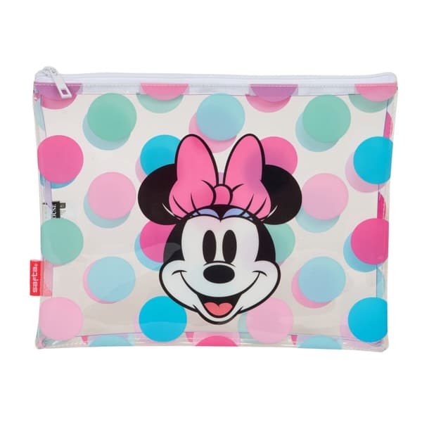 Strandväska Minnie Mouse Beach Multicolour Transparent
