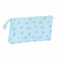 Miniatyrbild 3 av 3: Tredubbel Carry-all Mickey Mouse Clubhouse Baby Ljusblå 22 x 12 x 3 cm
