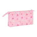 Miniatyrbillede 2 af 3: Tredobbelt bæretaske Minnie Mouse Baby Pink 22 x 12 x 3 cm