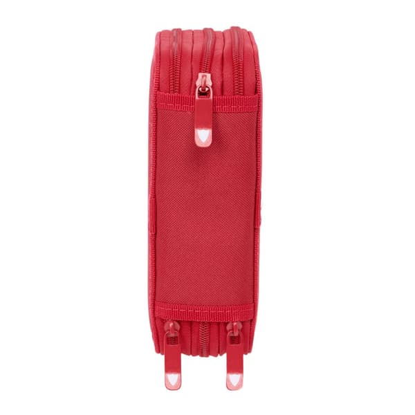 Tredobbelt Penalhus Sevilla Fútbol Club Rød 12,5 x 19,5 x 5,5 cm 37 Dele