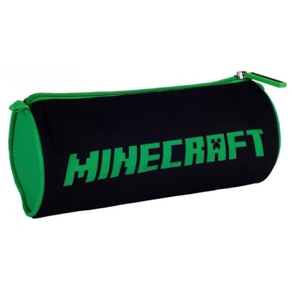 Pennfodral - Minecraft - 22cm - Svart - Hög kvalitet - 1 fack