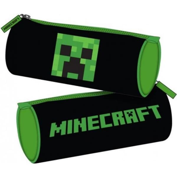 Pennfodral - Minecraft - 22cm - Svart - Hög kvalitet - 1 fack